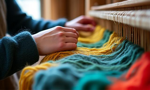 Irish Wool Weaving Traditional Craft Workshop